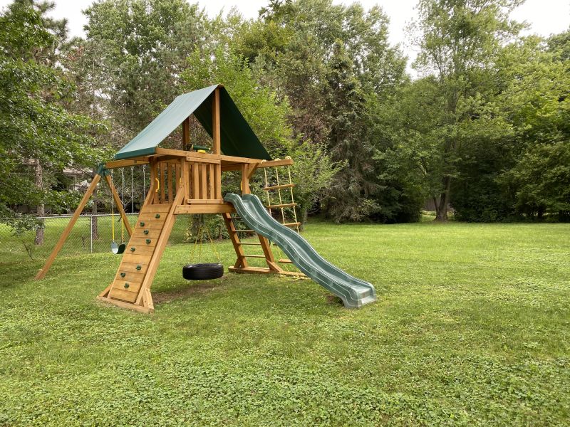 Swing Set And Playset Assembly